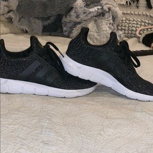 black and gold adidas sneakers